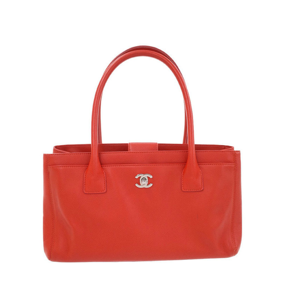Chanel Executive Line Tote Bag Red